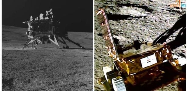 Rover indiano de exploração lunar cumpre primeira missão e ‘dorme’