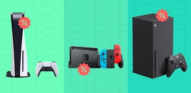 PlayStation 5, Nintendo Switch e Xbox em oferta de Black Friday