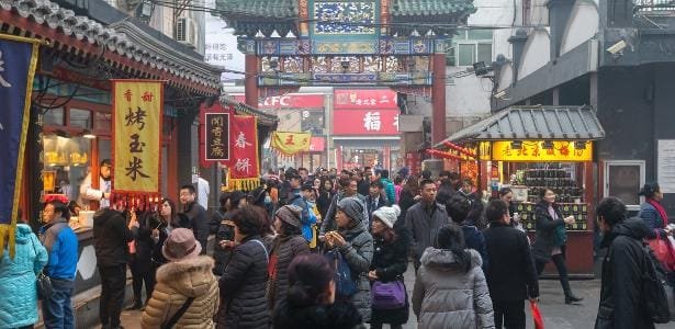 População da China encolhe e reforça cena tech