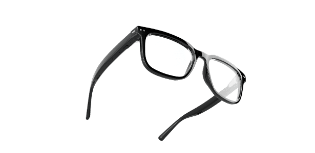 esta armação de óculos funciona como aparelho auditivo