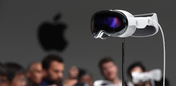 Apple vai iniciar venda de óculos de realidade mista nos EUA em fevereiro