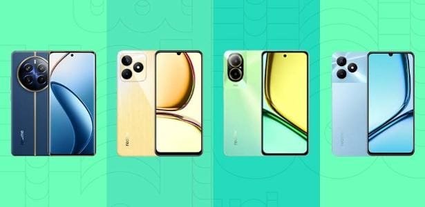 Qual dos novos celulares da Realme devo comprar?