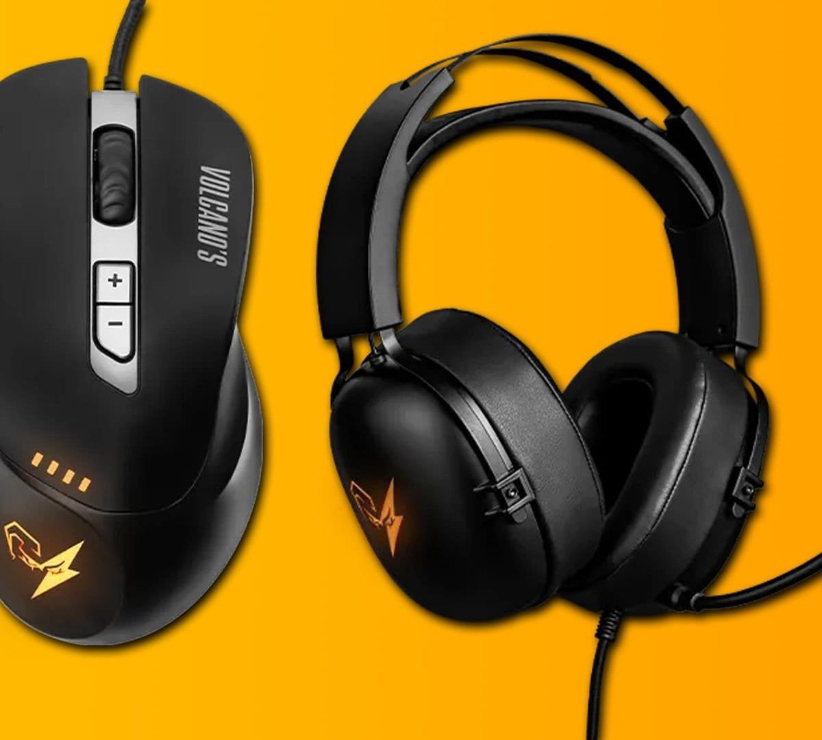 Avell lança mouse e headset Volcano entrada com preços competitivos