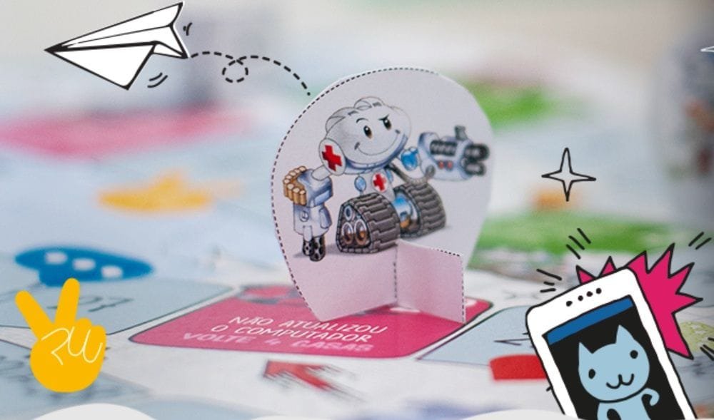 Jogo de tabuleiro ensina crianças sobre cibersegurança e privacidade na internet