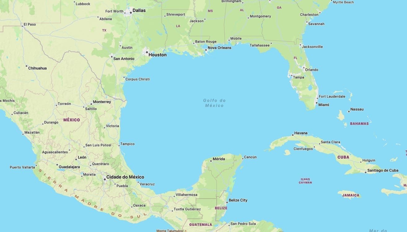 Após Google, Apple renomeia Golfo do México como 'Golfo da América' em app de mapas nos EUA