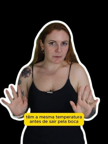 Por que ser humano consegue soprar ar quente e ar frio?