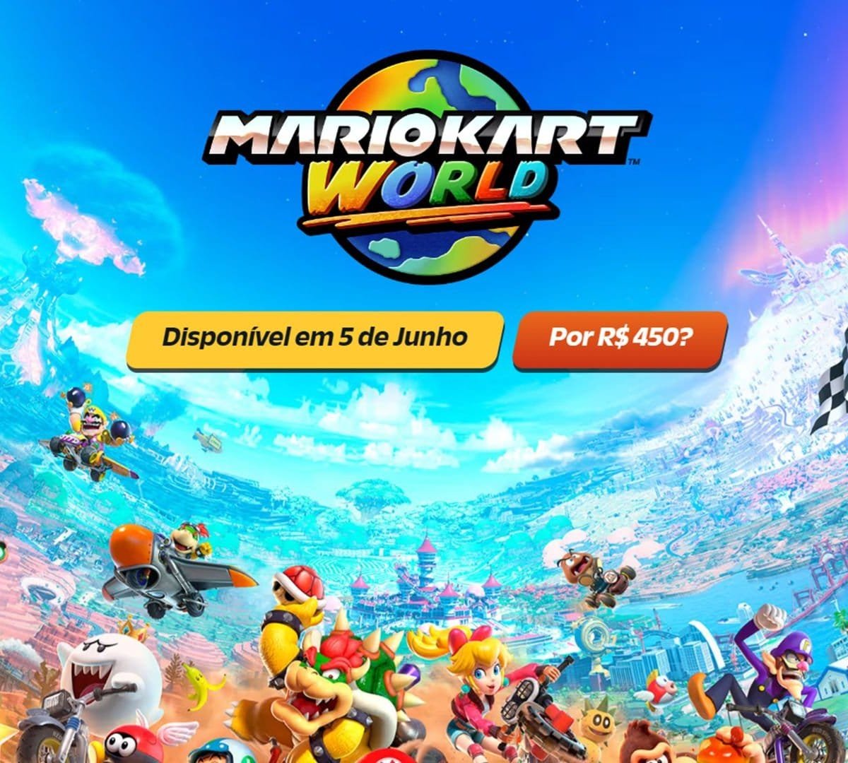 Switch 2 tem preço confirmado e novos jogos podem custar mais de R$ 450! Entenda o que mudou
