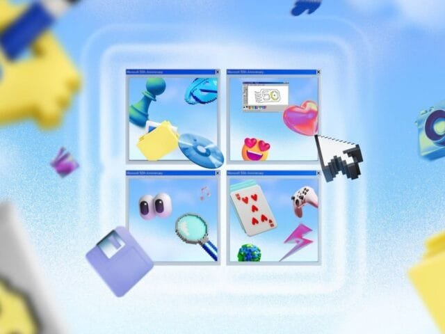 Windows ganha wallpapers especiais de 50 anos da Microsoft