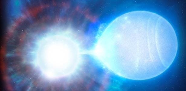 Anãs-brancas prestes a colidir desvendam mistério de décadas no céu