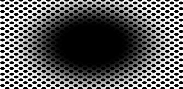 Ilusão? Por que este buraco negro cresce ao olharmos fixamente