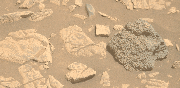 O que são as rochas esféricas encontradas pela Nasa em Marte