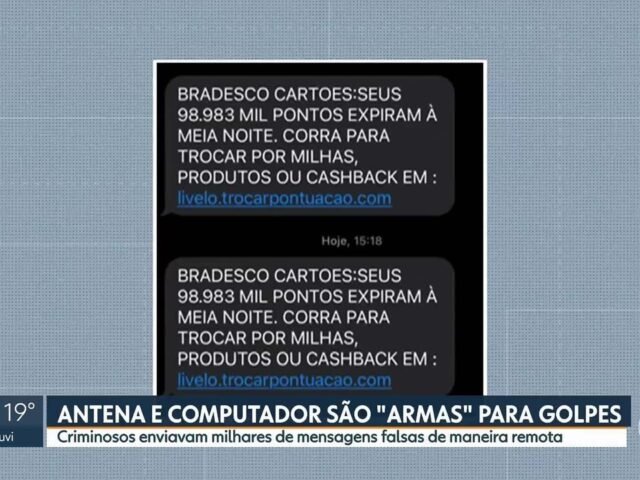 Polícia descobre central do golpe via SMS que funcionava em apartamento na região da Avenida Paulista