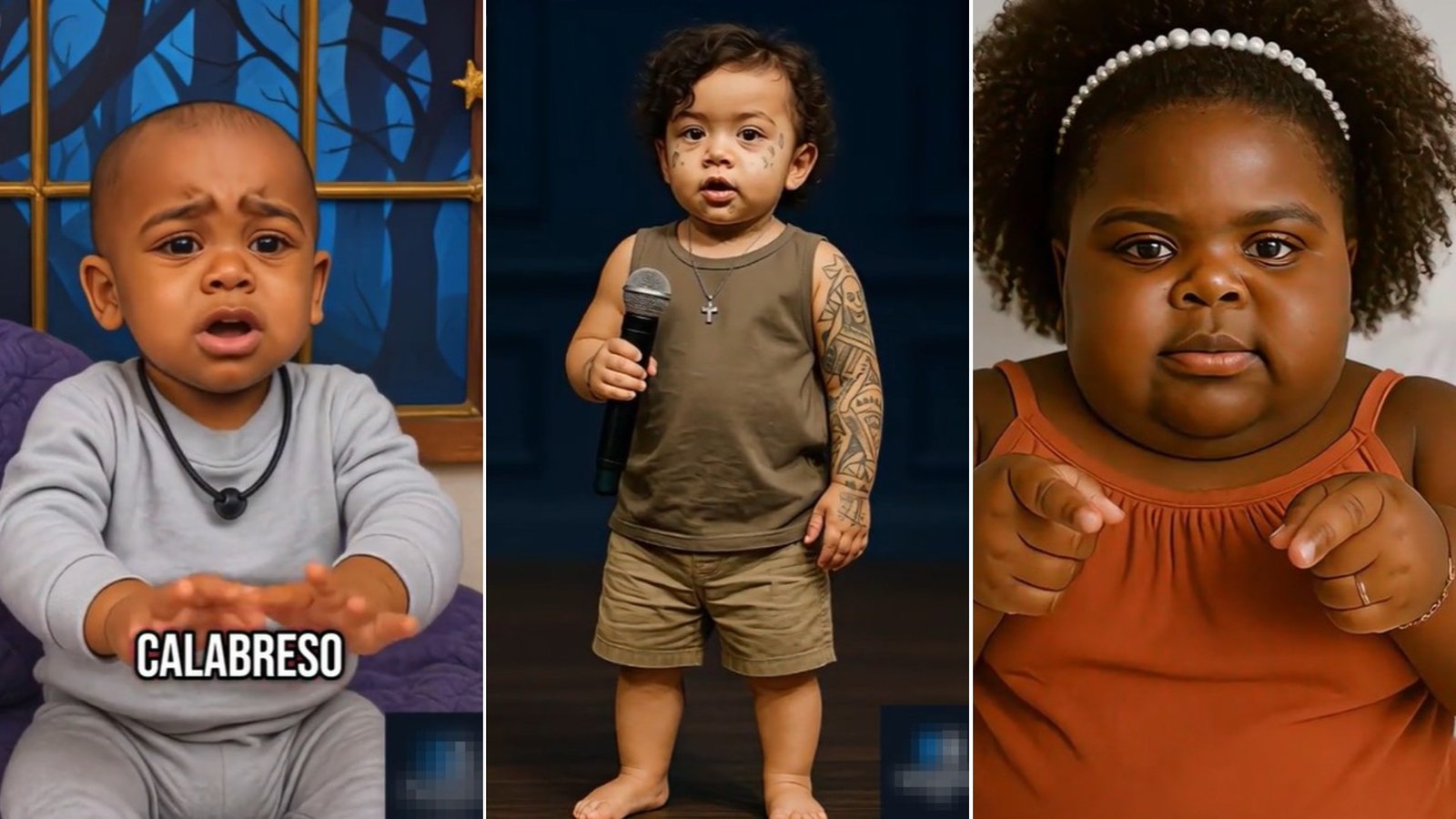 'Memes baby': trend usa IA para recriar vídeos de famosos como crianças