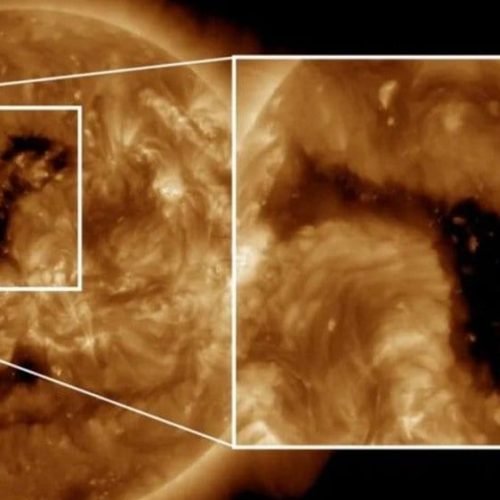 #AstroMiniBR: um ‘buraco gigante’ na atmosfera solar