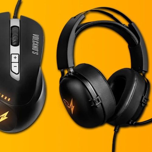Avell lança mouse e headset Volcano entrada com preços competitivos