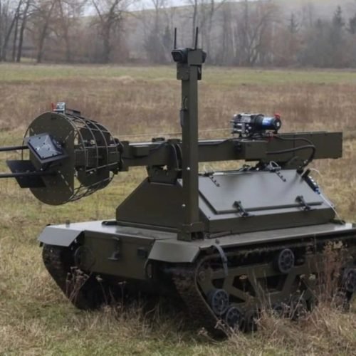 ‘Drone terrestre’ faz retransmissão de rádio na Guerra da Ucrânia