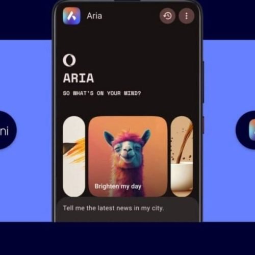 Navegador Opera Mini ganha integração com a IA Aria