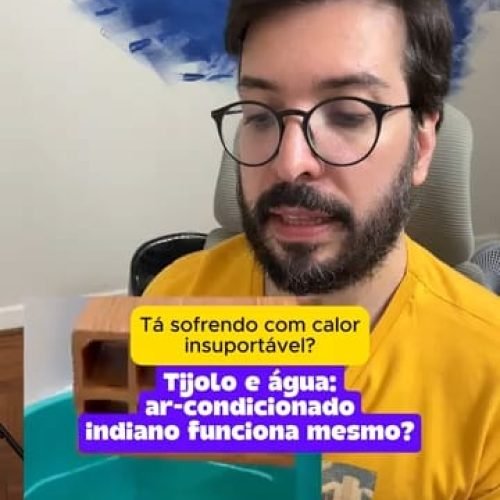 Inovou demais, campeão: ar condicionado indiano funciona mesmo?