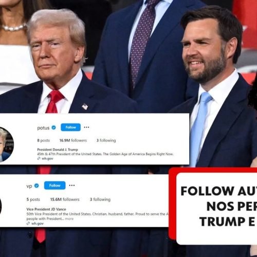 Usuários reclamam por seguir automaticamente perfil de Trump como presidente; Meta responde | Tecnologia