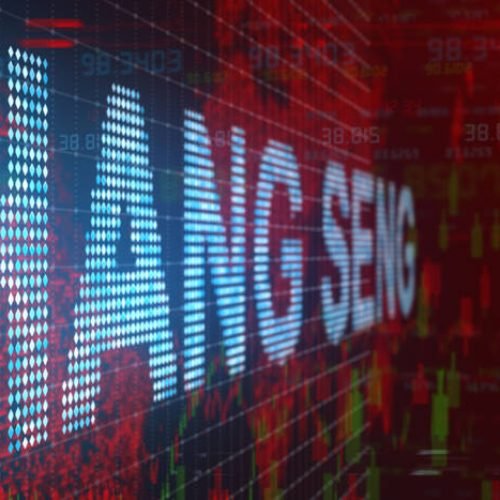 Hang Seng Index Drops as Trump Tariff Flip-Flop Shakes Investor Confidence