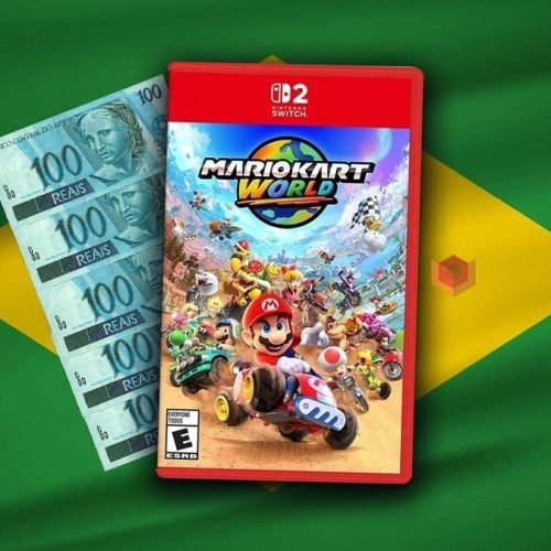 Preço oficial de Mario Kart World no Brasil será de R$ 500! Veja valores dos jogos de Switch 2