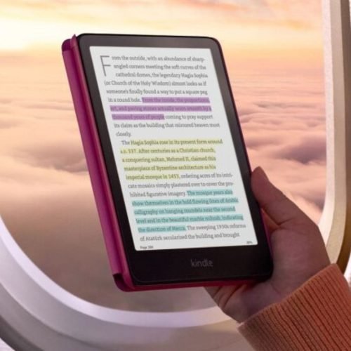 Kindle agora permite mudar de página com dois toques na lateral ou traseira do dispositivo