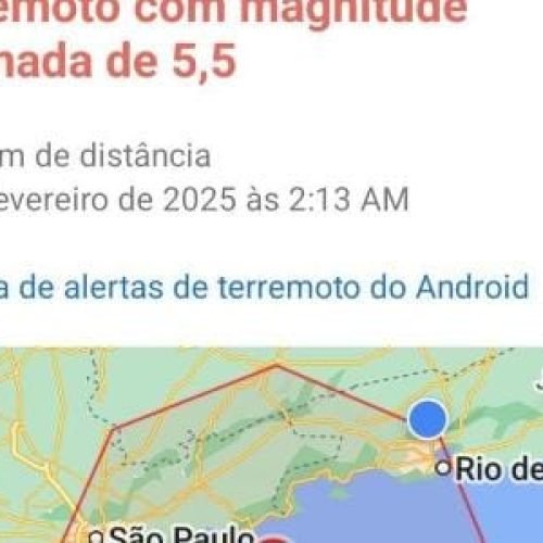 Google desativa alerta pra terremoto no Brasil após erro no RJ e em SP