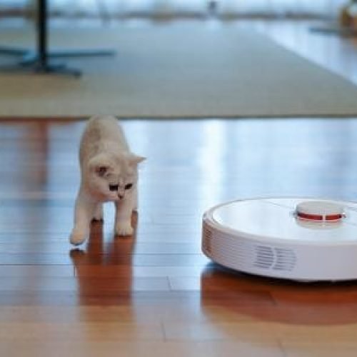 Como o aspirador de pó robô funciona