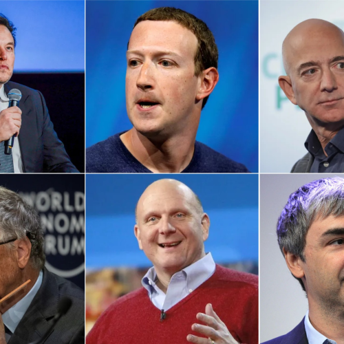 Apenas 2 dos top 10 bilionários da tecnologia viram suas fortunas encolherem em um ano; veja quem