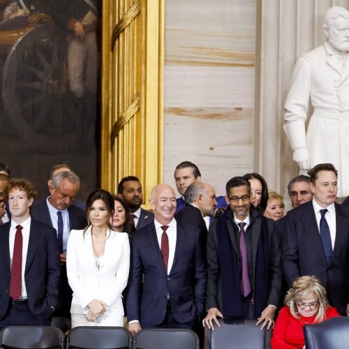 A foto que exibe o ‘bromance’ dos barões das big techs com Trump | Tecnologia