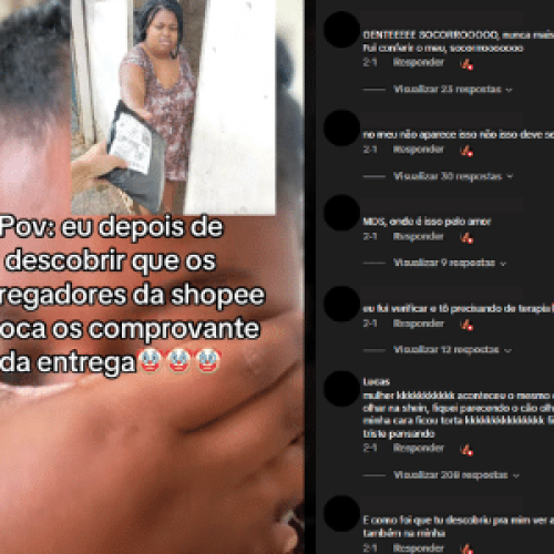 Entregador tirou uma foto minha ao entregar pacote; pode isso?