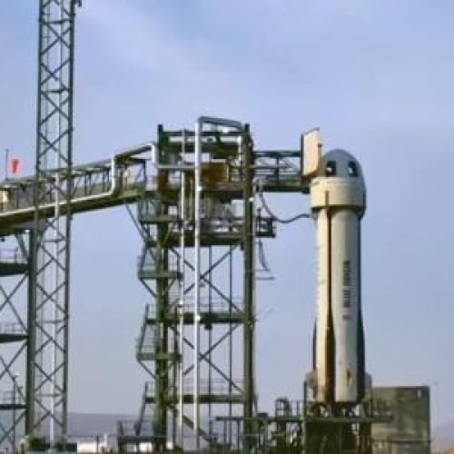 quanto custa a viagem em foguete da Blue Origin?