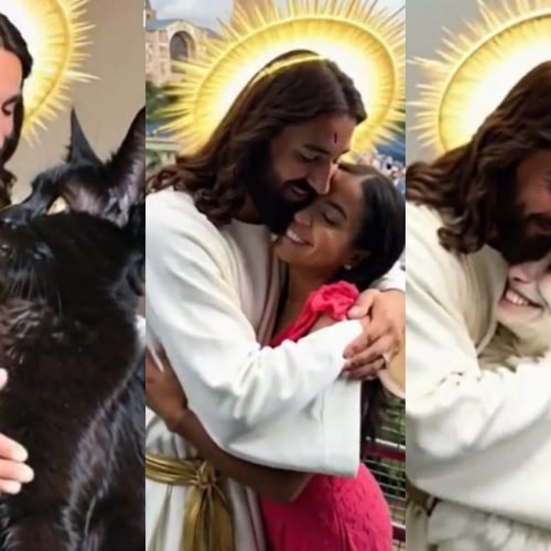 Pixverse: trend de 'abraço em Jesus' viraliza nas redes com bug que 'humaniza' pets; veja como fazer