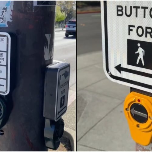 Botões de semáforo para pedestres são hackeados e reproduzem vozes de Musk e Zuckerberg na Califórnia