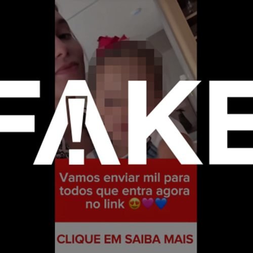 É #FAKE vídeo de Virginia Fonseca ao lado de filha anunciando PIX de R$ 1 mil para seguidores; trata-se de golpe | Fato ou Fake