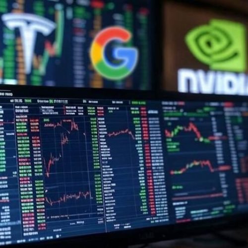 GOOGL, NVDA and TSLA Price Outlook – Major Tech Stocks Mixed in Premarket