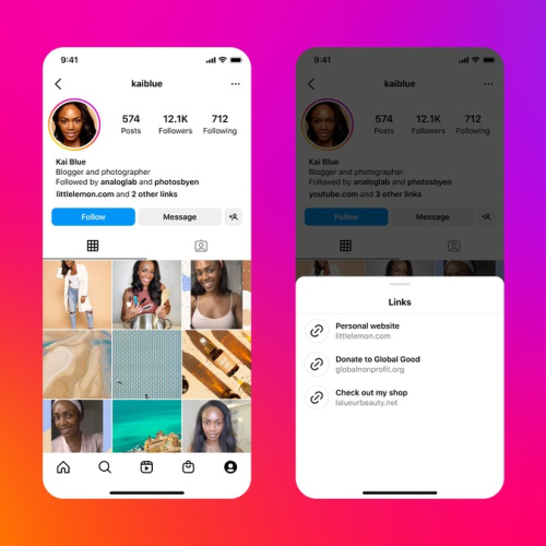 Instagram agora permite colocar até cinco links na bio; veja como fazer