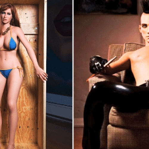 os bonecos sexuais com IA e toque realista