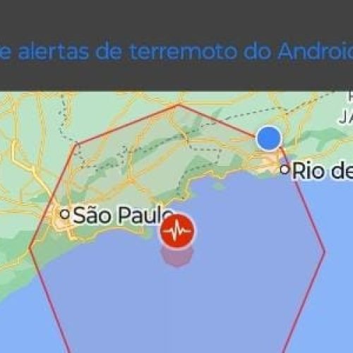Google emite alerta falso de terremoto no Brasil