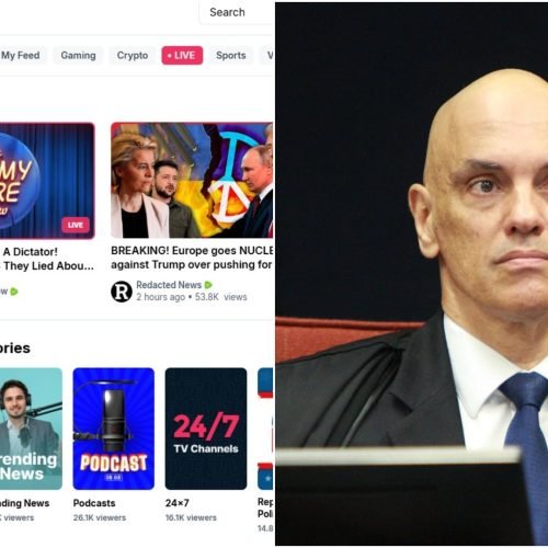 Justiça dos EUA rejeita liminar do Rumble contra Moraes