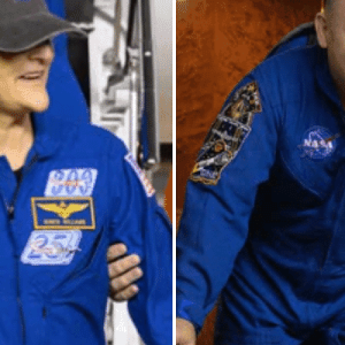 a comparação dos astronautas presos no espaço