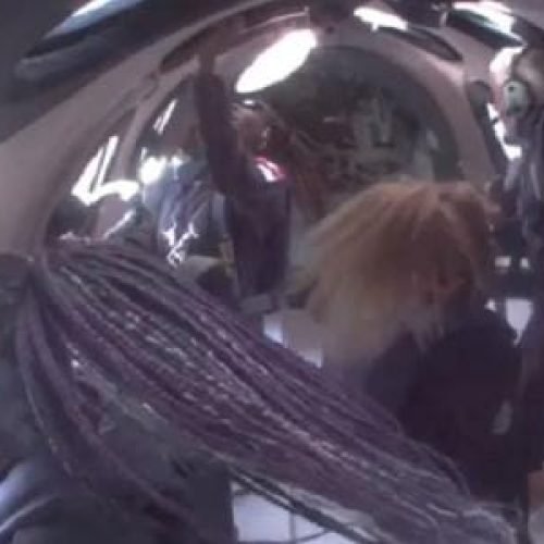 Vídeo mostra primeiros turistas espaciais a chegarem no espaço