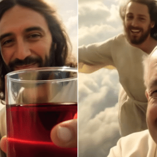 Com IA, usuários simulam encontro entre papa Francisco e Jesus